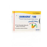 KAMAGRA CHEWABLE 100 mg – Masticable y Eficaz