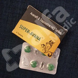 SUPER AVANA 160 mg, Avanafil, Dapoxetina