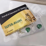 SUPER AVANA 160 mg, Avanafil, Dapoxetina